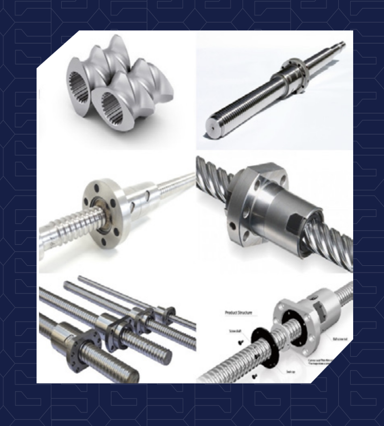 تولید کننده انواع بالسکرو ، پیچ های کبریتی ، ذوزنقه ای وفسفر برنزی